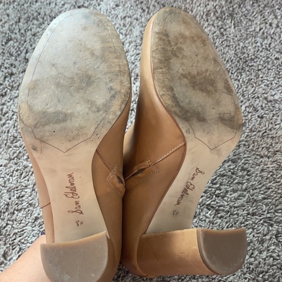 Sam Edelman Soft Leather Booties Ankle Boots Shoes 4” Heels Size 8.5 - Picture 9 of 9